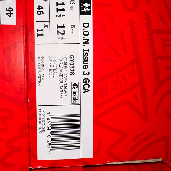 Adidas D.O.N Issue #3 Size 11.5 NWT - Picture 2 of 6